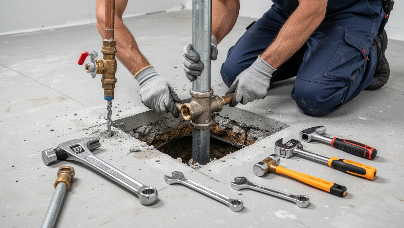 Slab Leak Repair